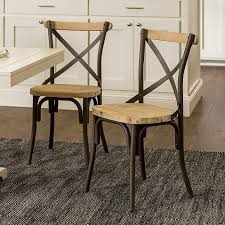 Forest Gate Reclaimed Wood Metal Dining Chairs Set Of 2 Bed Bath Beyond In 2020 Dining Chairs Metal Dining Chairs Dining Chair Set