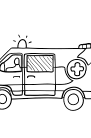 I think your kids will have fun while coloring the ambulance car with you. Coloring Page An Ambulance Download Print A4 And Color Online