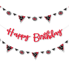 It assumes cardboard cutouts of ladybug and cat noir are the real deal. Happy Little Ladybug Birthday Party Letter Banner Decoration 36 Banner Cutouts And Happy Birthday Banner Letters Walmart Com Walmart Com