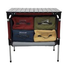 Outdoor camping cooking table with storage organizer. 11 Best Camping Kitchens For 2021 Top Rated Portable Cooking Stations