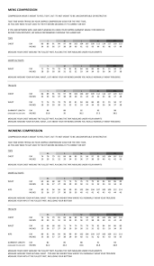 Cmprss Size Guide