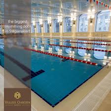 Our Guests Can Improve Their Health Get Fit And Merely Relax Or Reduce Stress In Our Fitness Center And Enjoy Their Tim Big Swimming Pools Swimming Pools Pool
