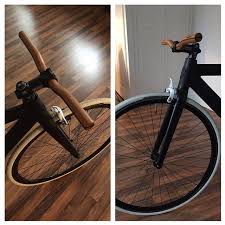 Manubrio Della Bicicletta L Altoparlante Legno Bubinga Quercia E Frassino In 2020 Wooden Bicycle Bicycle Bicycle Handlebars