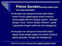 Gejala yang diakibatkan oleh suatu ciri fisik tidak ada hubunganya dengan sosial atau sosiologis, karena gejala biologis dari lahir atau akibat tertentu. Materi Kuliah Pengantar Ilmu Sosial Dosen Drs Cahyo