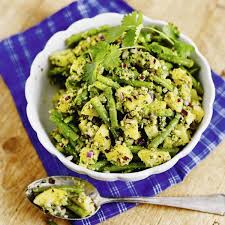 Kartoffelsalat Mit Grunen Bohnen Rezept Rezepte Kartoffelsalat Eiweissshake Rezept