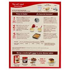 Made easy with betty crocker™ cookie mix, this recipe is an irresistible favorite around many dining room tables and a quick way to wow your guests! How Many Ounces In A Gallon Of Water Betty Crocker Cake Mix Directions