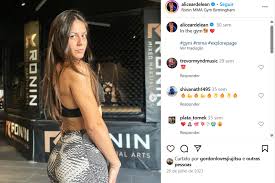 Influencer Alice Ardelean fue contratada y debutará en UFC 304