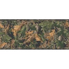 Lake Forest Lodge Real Hardwoods Green Border Dekupazh