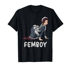 Amazon.com: Femboy Crazy Maid Anime Boy Aesthetic Crossdressing T-Shirt :  Clothing, Shoes & Jewelry