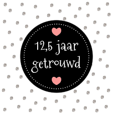 Felicitatie 12 5 Jaar Felicitatiekaarten Kaartje2go Fijne Trouwdag Huwelijks Gelukwensen Trouwdag
