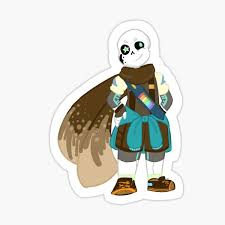 Break out your top hats and monocles; Ink Sans Stickers Redbubble