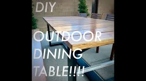 Building this outdoor dining table will be big fun for sure. 17 Homemade Outdoor Dining Table Plans You Can Diy Easily