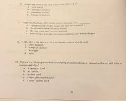 How would you describe the isotopes of hydrogen? 27 Isotopes Are Atoms Of The Same Element That Chegg Com