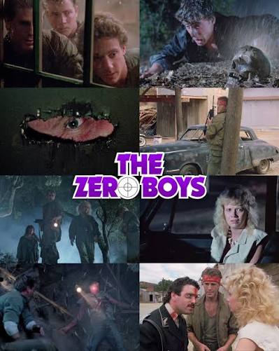 The hunters become the prey." 40 years ago today, The Zero Boys was  released on home video in the UK. From cult director Nico Mastorakis, the  man behind such eclectic offerings as