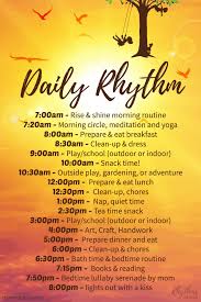 How To Plan Your Daily Routine And Weekly Rhythm Rhythms