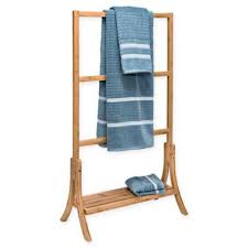Honey Can Do 4 Tier Bamboo Towel Rail Bamboo Towels Towel Rail Towel Rack