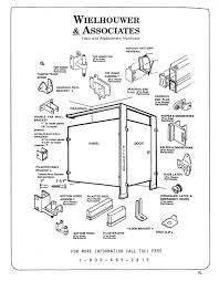 Toilet Partitions Parts Identification Diagram Wielhouwer Replacement Hardware Specialists