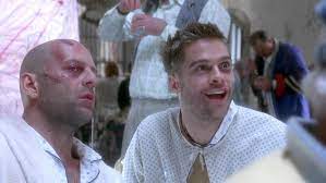 The government (such as there is) seems to function in twelve monkeys (the movie), i think the unique plot device is an inversion of this one. Nobody S Going To Make This Film Terry Gilliam 12 Monkeys Screenwriters Look Back On Oddball Sci Fi Favorite 25 Years Later