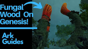 How To Get Fungal Wood On Genesis Ark Guides Youtube