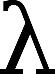 Greek small letter lamda (lambda). Clipart Bilder Von Griechischen Buchstaben Lambda Clipart