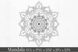 Mandala svg, mandala monogram svg , monogram frame svg. Mandala Ornament Monogram Svg Graphic Graphic By Alyviaskye Creative Fabrica