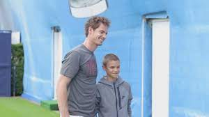 Image captionsir andy murray and his wife kim already have two daughters, sophia and edie. David Beckham S Son Romeo Plays Tennis With Andy Murray Youtube