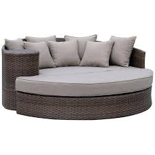 1 out of 5 stars, based on 1 reviews 1 ratings current price $211.93 $ 211. Furniture Of America Calio Brown Wicker Round Patio Sofa Ottoman Set 2pcs Cm Os1844br