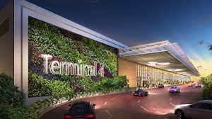 The timing of the terminal reopening will depend on when air travel demand picks up. File Artists Impression Of The Driveway To Terminal 4 Departure Kerbside At Changi Airport Jpg Wikimedia Commons