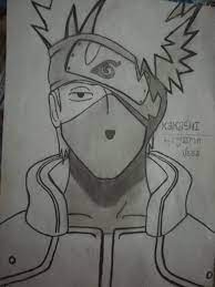 El anime manga no es tan difícil de dibujar, solo debes tener en cuenta algunas cosas. Kakashi Dibujos A Lapiz Puro Anime Facebook
