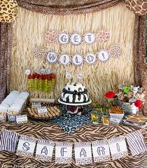 I also have animal print dishes and those same wine glasses!!!! Get Wild Safari Theme Party Safari Birthday Party Press Print Party