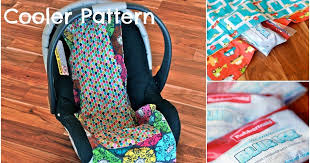 Diy Car Seat Cooler With Free Pattern Car Seats Car Seat Cooler Child Car Seat