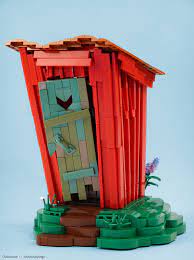 Lego outhouse