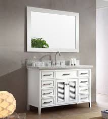 Gallery of 49 inch vanity top. Ariel Kensington Single 49 Inch Transitional Bathroom Vanity Set White