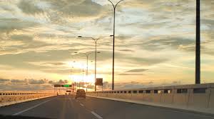 The suv that crashed into the ocean from penang bridge has been retrieved at 6pm today. Sunset At 2nd Penang Bridge Malaysia