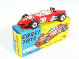 It will arrive without a box. Corgi 154 Ferrari F1 Free Price Guide Review