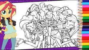 To remind you the characters are from the old my little pony movie only now they are in a human form. My Little Pony Equestria Girls Coloring Pages Coloring And Drawing