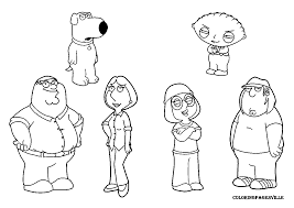 Printable colouring book for kids 1. Chris From Family Guy Coloring Page Coloring Home