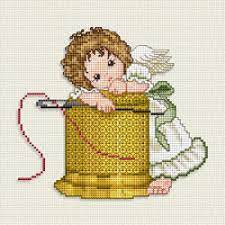 Our new home for scrumptious fabric, quilting and stitching treasures. Ellen Maurer Stroh Stitching Angel With Thimble Cross Stitch Corner