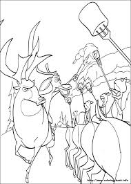 You can use these truck colouring pages as an ice breaking activity. Open Season Coloring Picture