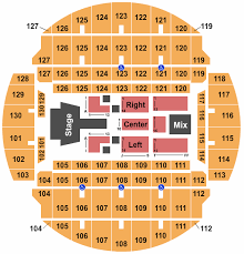 Bojangles Coliseum Seating Charts For All 2019 Events