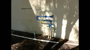 Plumbers can help with all plumbing repair problems big or small, but it costs money to have us come to your home. Outdoor Plumbing Repair That Can Create Problems Water Supply Pipe And Gate Valve Youtube
