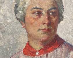 Bert Geer Phillips (1868-1956) American Indian Landscape Oil Painting