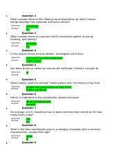 Pts Which Of The Following Traits Linked To A Total Institution Is Not Correct Course Hero