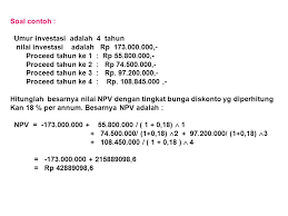 Contoh Soal Dan Jawaban Analisis Keputusan Investasi Guru Paud