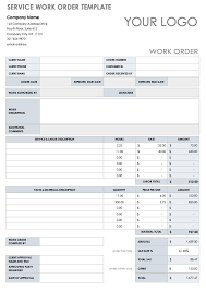Telephone salespersons need a booklet of order forms, and we reckon that you must take a look at our service order from templates which are designed for the these templates are fully editable and customizable. 15 Free Work Order Templates Smartsheet