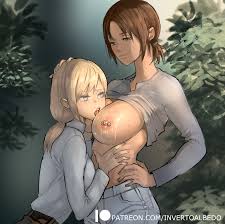 Rule34 - If it exists, there is porn of it  invertoalbedo, christa renz,  historia reiss, ymir, ymir (shingeki no kyojin)  3863011