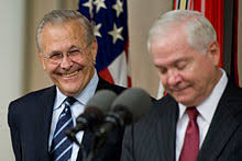 Regarded by former colleagues as equally smart and combative, patriotic and politically cunning, rumsfeld had a storied career in government under four presidents and nearly a quarter century in corporate america. Donald Rumsfeld Wikipedia