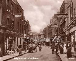 Chatham High Street in 1900