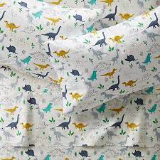 Organic Dinosaur Sheet Set Crate And Barrel Kids Sheet Sets Dinosaur Sheets Dinosaur Kids Room