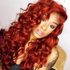 Red blonde hair dyed red hair red hair sew in red sew in red hair video pelo color vino red weave hairstyles prom hairstyles red lace front weaves, extensions and sewing in hairstyles in general can be a smart and stylish step in your natural hair growth process. 55 Sensational Weave Styles You Ll Want To Try My New Hairstyles